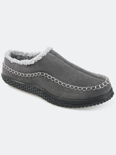 Shop Vance Co. Shoes Vance Co. Godwin Moccasin Clog Slipper In Grey