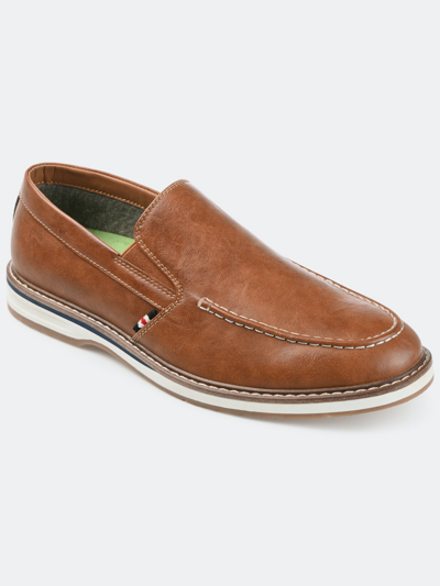 Shop Vance Co. Shoes Vance Co. Harrison Slip-on Casual Loafer In Brown