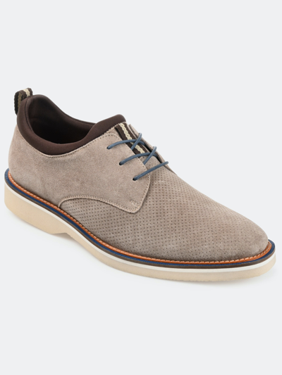 Shop Thomas & Vine Thomas And Vine  Desmond Perforated Derby In Brown