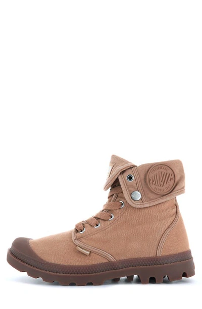 Shop Palladium 'baggy' Canvas Boot In Woodlin