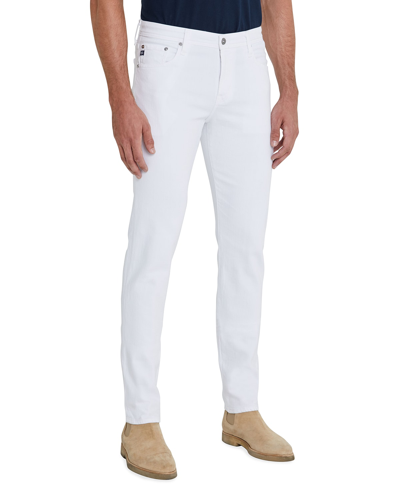 Ag Tellis Sud Modern Slim Fit Stretch Twill Pants In White