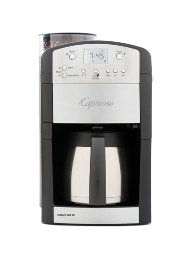 Shop Capresso Coffeeteam Ts Coffee Machine In Stainless Steel