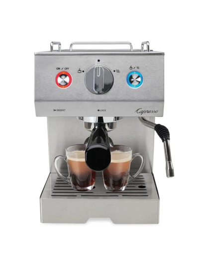 Shop Capresso Café Select Espresso Maker In Stainless Steel