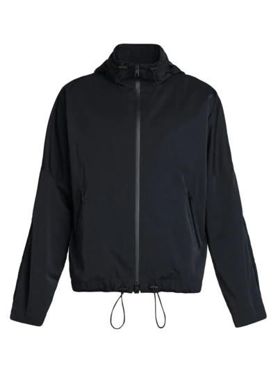 Shop Bottega Veneta Men's Wardrobe 04 Tech Track Jacket In Black