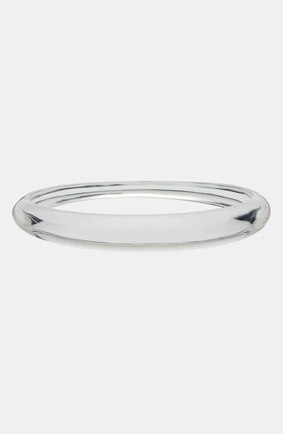 Shop Alexis Bittar Skinny Tapered Bangle In Clear