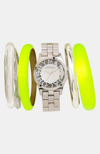 Shop Alexis Bittar Skinny Tapered Bangle In Clear