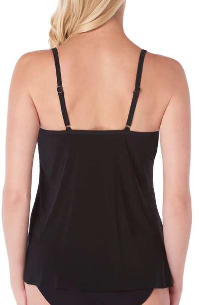 Magicsuitr Chloe Tankini Top In Black