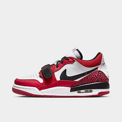 Shop Nike Jordan Boys' Big Kids' Jordan Legacy 312 Low Off-court Shoes In White/black/gym Red