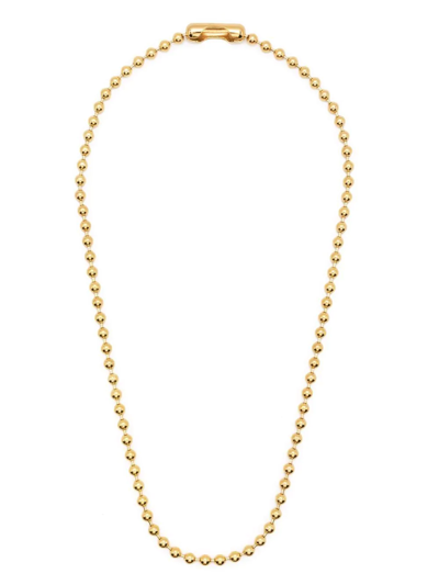 Shop Ambush Ball-chain Gold Plated Necklace