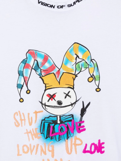 Vision Of Super Short Sleeve T-shirt In White