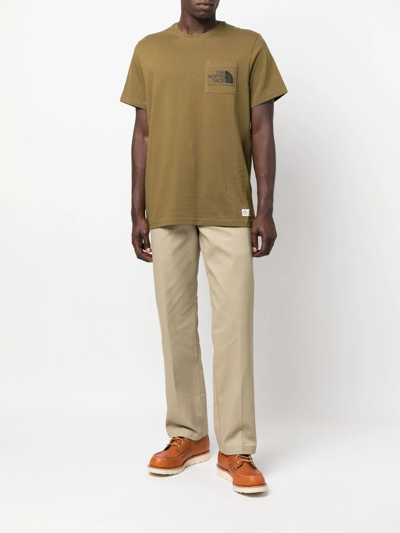 Dickies Construct Straight-leg Chinos In Neutrals