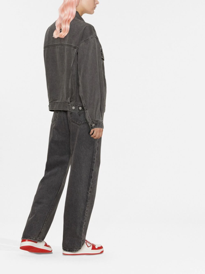 Levi's 90s Truck Driver Denim Jacket In Grey