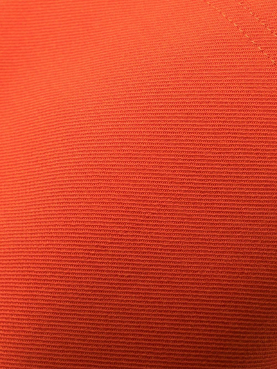 Stella Mccartney Orange High-rise Flared Trousers In Orange