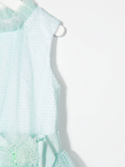 薄纱分层式连衣裙