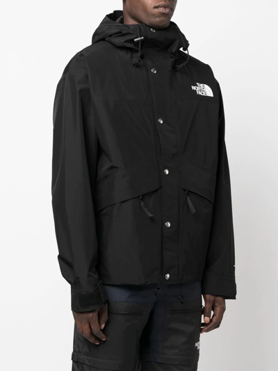 The North Face Retro 1986 Futurelight Mountain Jacket In Black In Black
