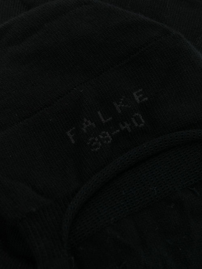 Shop Falke Step Invisible Socks In Black