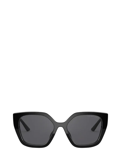 Shop Prada Pr 24xs Black Sunglasses
