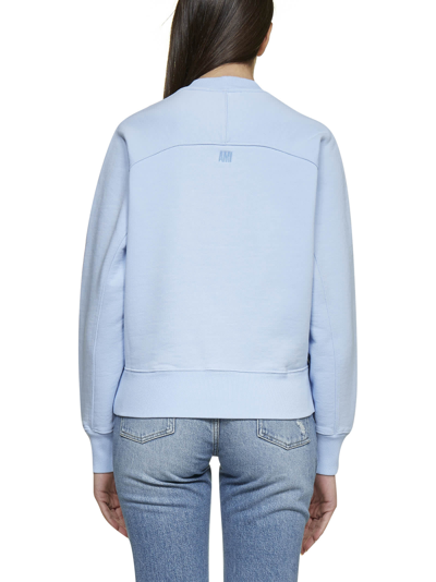 Shop Ami Alexandre Mattiussi Fleece In Sky