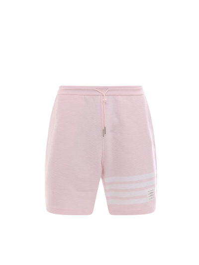 Shop Thom Browne Bermuda Shorts In Pink