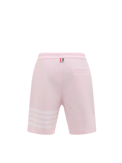 Shop Thom Browne Bermuda Shorts In Pink