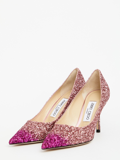 Shop Jimmy Choo Love 85 Pumps In Fuxia