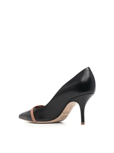 Shop Malone Souliers Rina 70 Pumps In Black Nude