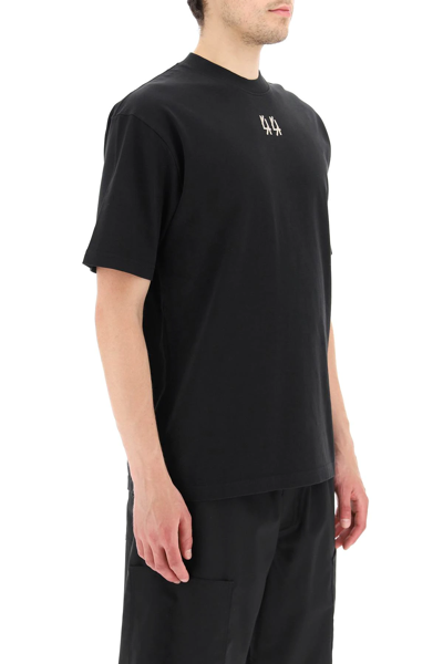 Shop 44 Label Group Skull T-shirt In Black,beige