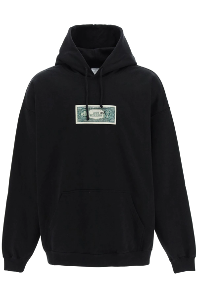 Shop Vetements 'one In A Million' Hoodie In Black