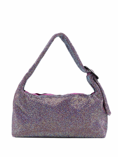 Shop Benedetta Bruzziches Pina Bausch Crystal Handbag In Violet