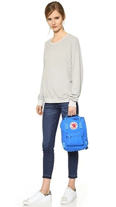 Shop Fjall Raven Kanken Mini Backpack In Un Blue