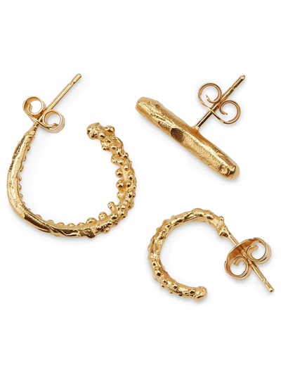 Alighieri Starry Night Earrings Set Of Three In Gold