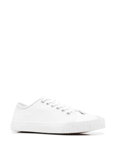 Maison Margiela Sneakers Men Fabric White In White
