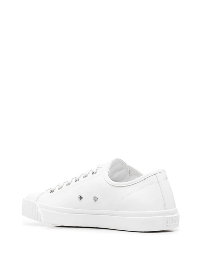 Maison Margiela Sneakers Men Fabric White In White