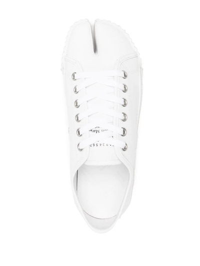 Maison Margiela Sneakers Men Fabric White In White