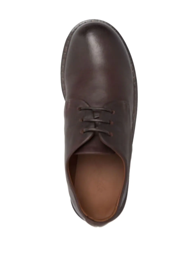 Marsèll Lace-up Leather Oxford Shoes In Brown