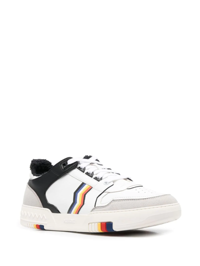 Shop Missoni X Acbc Basket Low-top Sneakers In White