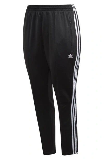 Shop Adidas Originals Sst Primeblue Track Pants In Black/ White