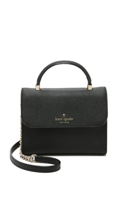 Shop Kate Spade Mini Nora Cross Body Bag In Black