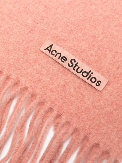 Shop Acne Studios Scarfs Pink