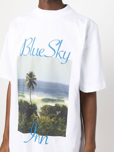 Shop Blue Sky Inn T-shirts And Polos White