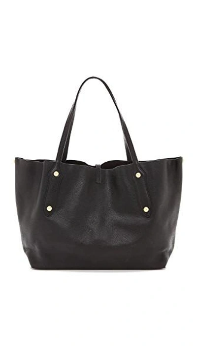 Shop Annabel Ingall Small Isabella Tote In Black