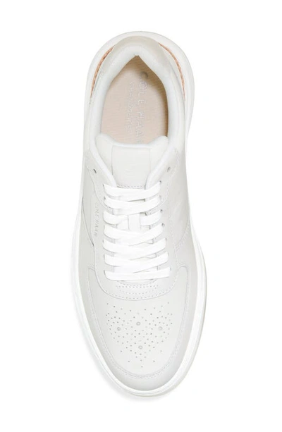Shop Cole Haan Grandpro Crossover Sneaker In Optic White/ Optic White
