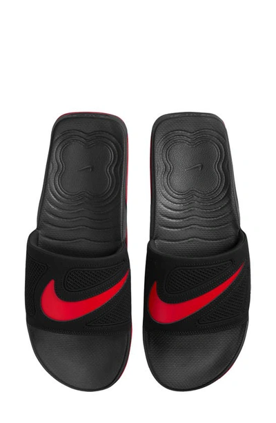 Nike Men's Air Max Cirro Slide Sandals From Finish Line In Black/red |  ModeSens