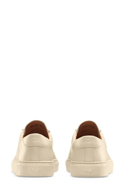 Shop Koio Capri Leather Sneaker In Vanilla