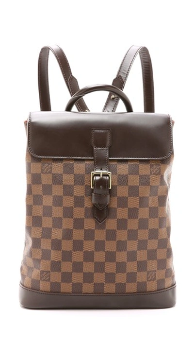 Pre-owned Louis Vuitton Damier Soho Backpack (previously Owned) In Lv Print