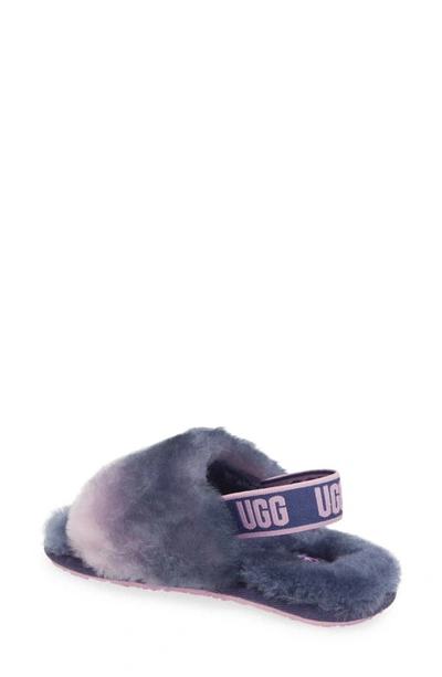 Shop Ugg Fluff Yeah Slide In Grey Gradient