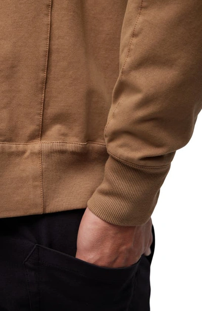 Shop Good Man Brand Flex Pro Denim Jacket In Brown Olive