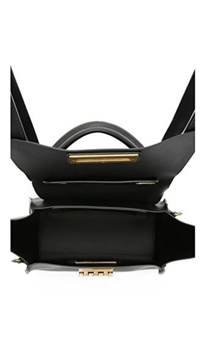 Shop Zac Zac Posen Eartha Iconic Convertible Backpack In Black