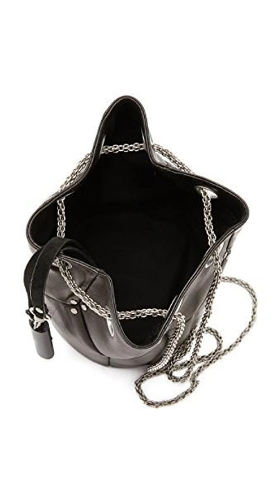 Shop Jérôme Dreyfuss Popeye Bucket Bag In Black