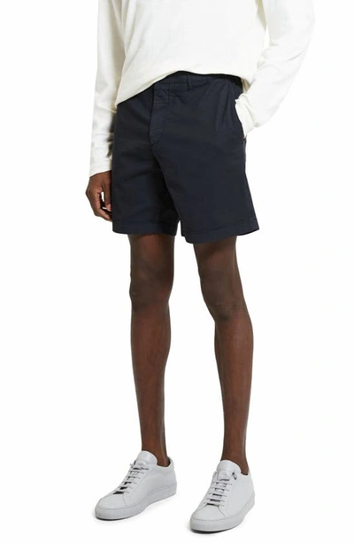 Theory Men's Zaine Neoteric Twill Shorts In Black - 001